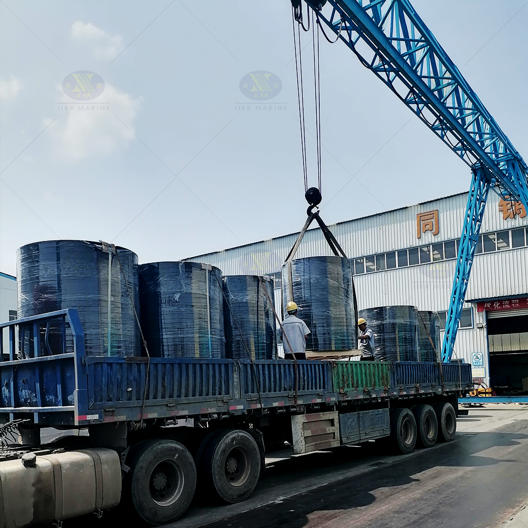 Les ailes cylindriques de Jier Marine sont prêtes pour l'installation (5)