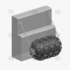 Fender en caoutchouc pneumatique