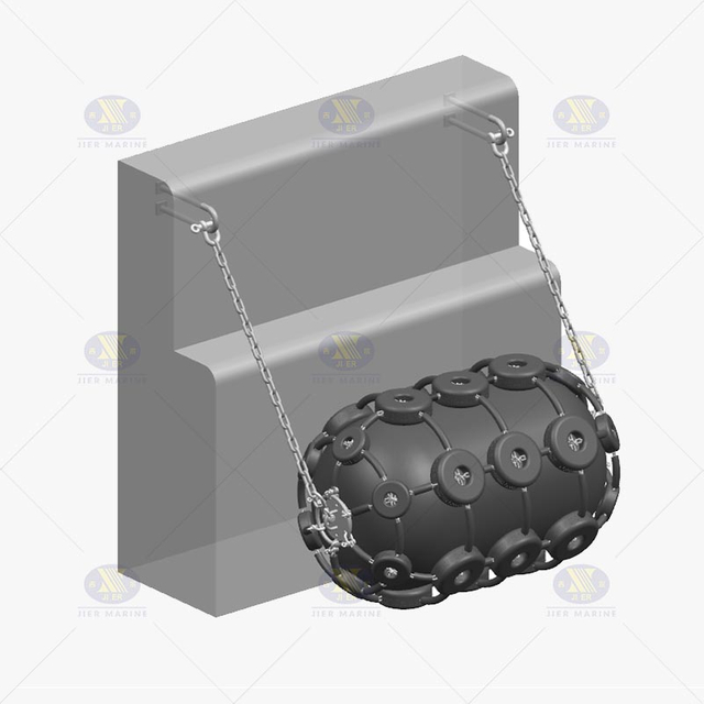Fender en caoutchouc pneumatique