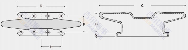 Conception de modèle de bollard de cassette