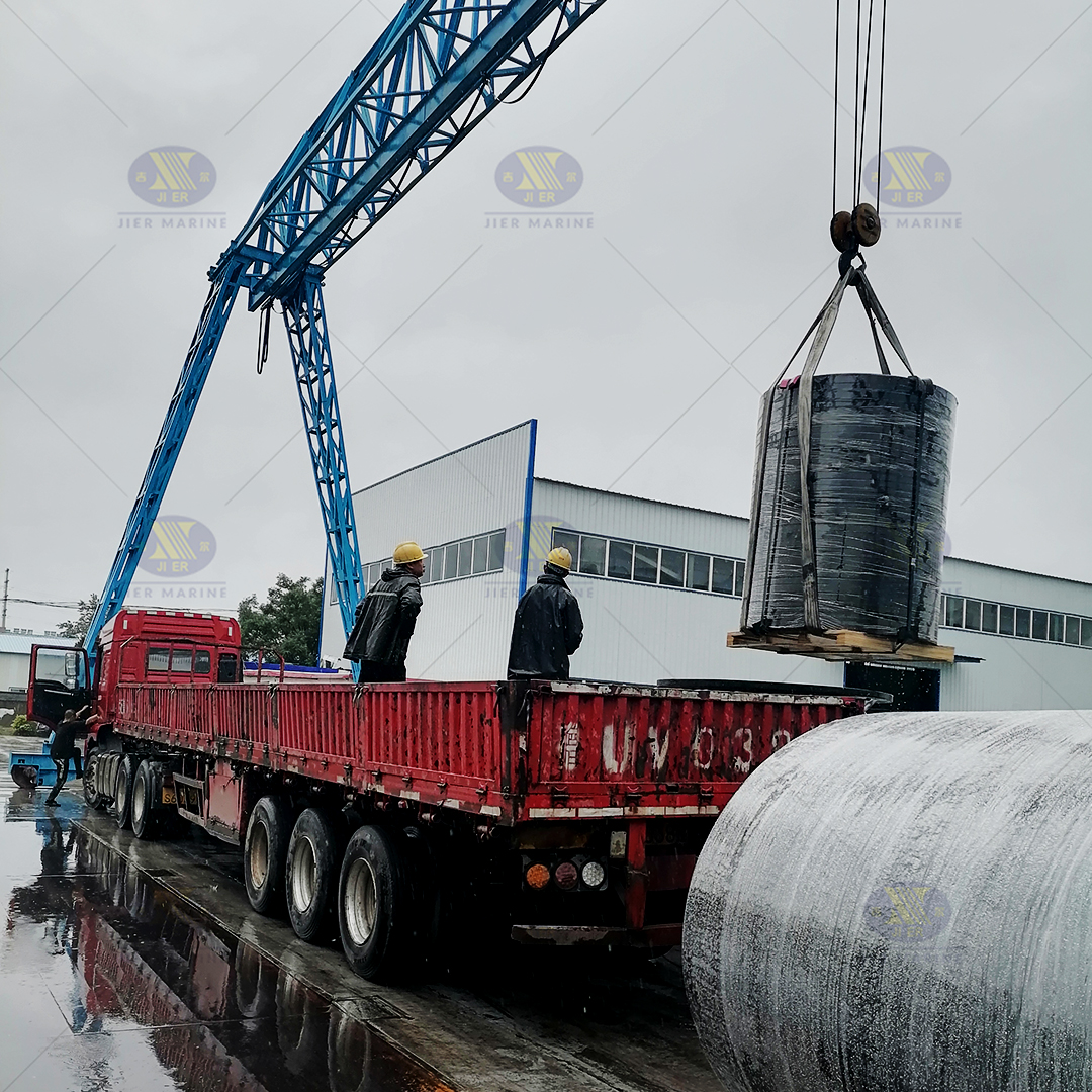 Les ailes cylindriques de Jier Marine sont prêtes pour l'installation (7)
