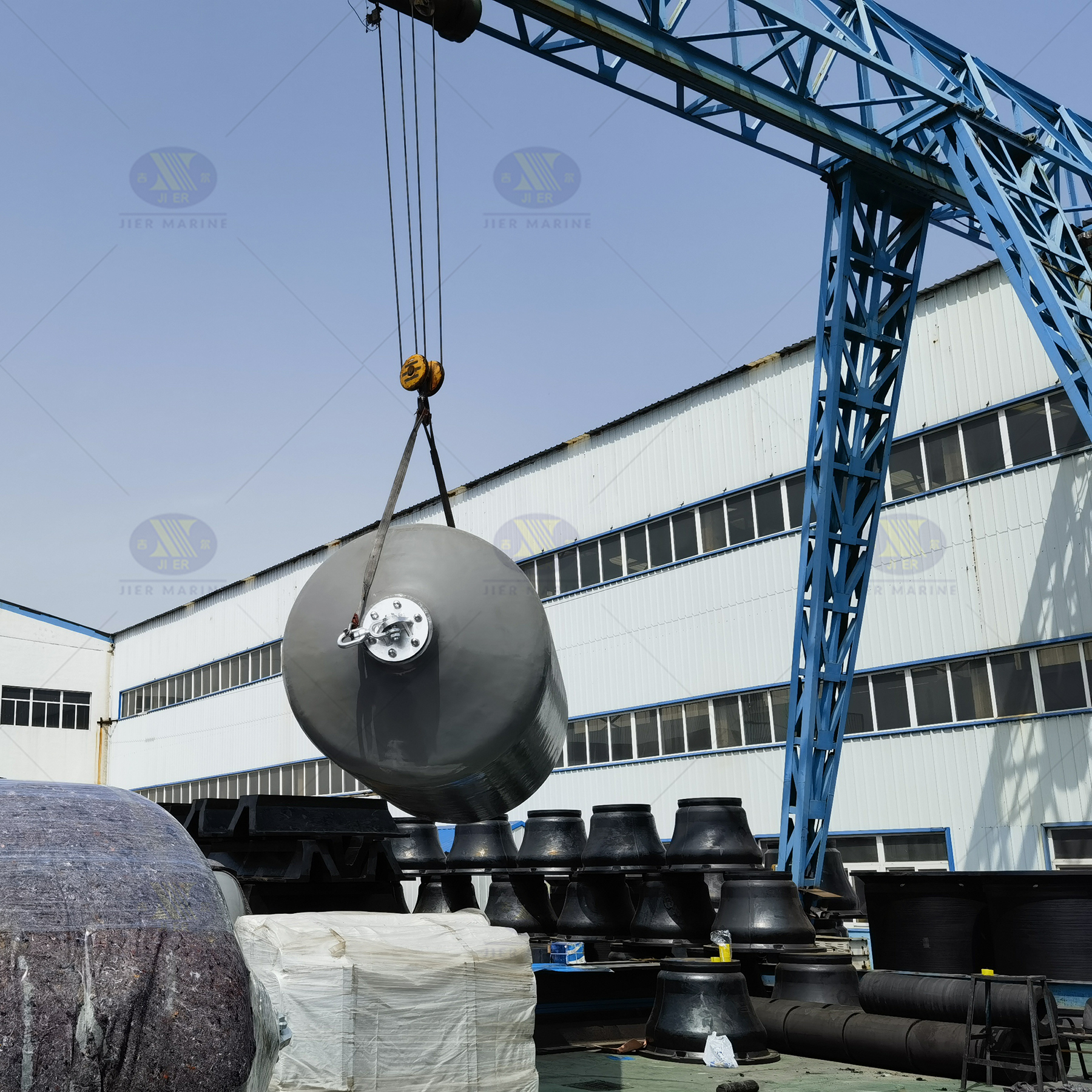 Accueillant chaleureusement l'équipe de l'autorité et de l'entrepreneur des ports du Kenya （JCY 、 JPF）